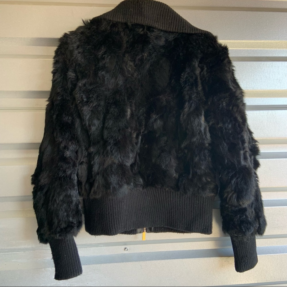 Rabbit fur jacket - Picture 3 of 5